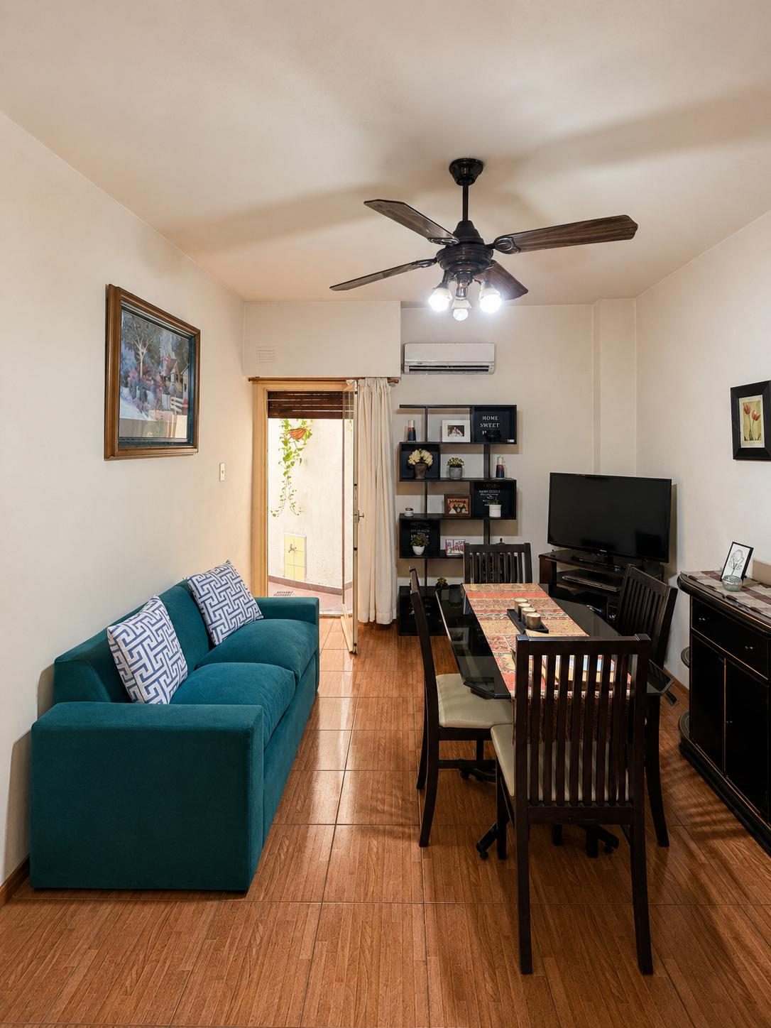 Departamento 3 ambientes con patio - Almagro - Apto credito